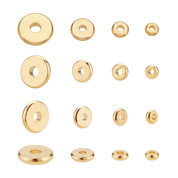 PandaHall ARRICRAFT 80Pcs 4 Style Brass Beads, Long-Lasting Plated, Disc/Flat Round, Heishi Beads, Real 24K Gold Plated, 20pcs/style Brass...
PandaHall ARRICRAFT 80Pcs 4 Style Brass Beads, Long-Lasting Plated, Disc/Flat Round, Heishi Beads, Real 24K Gold Plated, 20pcs/style Brass...