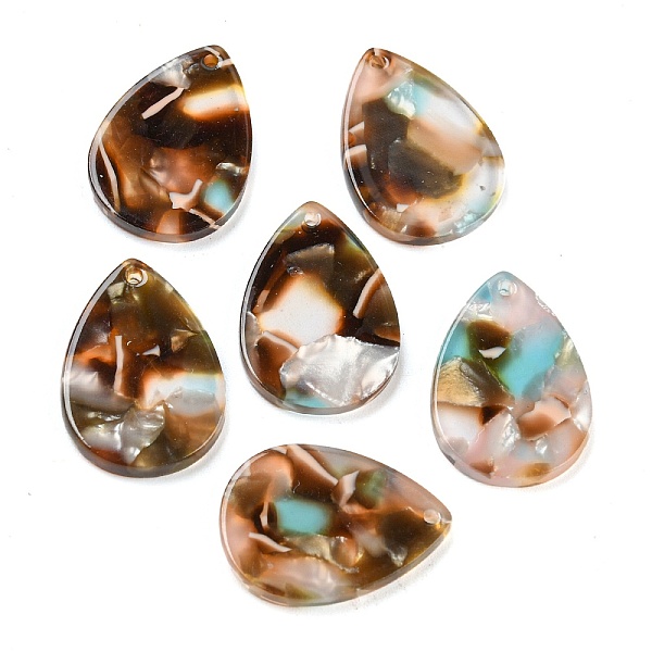 PandaHall Cellulose Acetate(Resin) Pendants, Teardrop Charm, Colorful, 21x15x2.5mm, Hole: 1.2mm Cellulose Acetate Teardrop
PandaHall Cellulose Acetate(Resin) Pendants, Teardrop Charm, Colorful, 21x15x2.5mm, Hole: 1.2mm Cellulose Acetate Teardrop