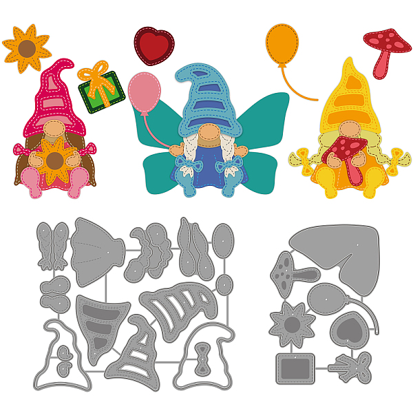 PandaHall Carbon Steel Cutting Dies Stencils, for DIY Scrapbooking, Photo Album, Decorative Embossing Paper Card, Stainless Steel Color...
PandaHall Carbon Steel Cutting Dies Stencils, for DIY Scrapbooking, Photo Album, Decorative Embossing Paper Card, Stainless Steel Color...