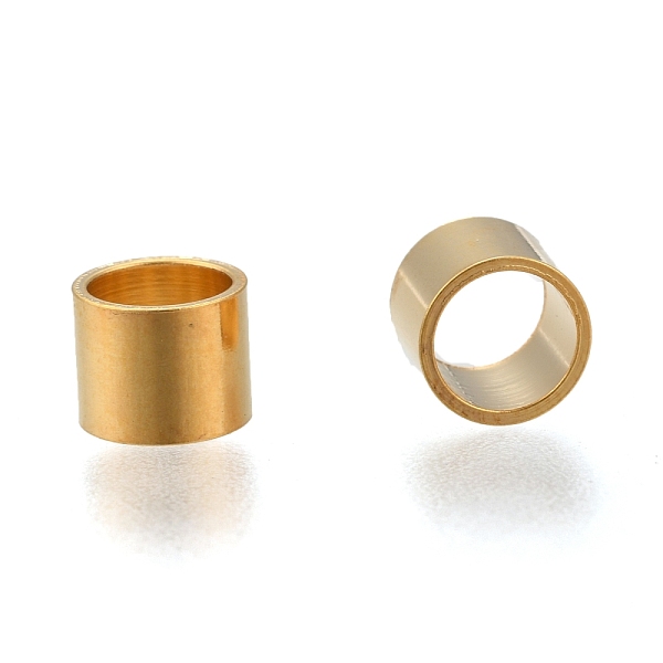 PandaHall 304 Stainless Steel European Beads, Column, Golden, 6x5mm, Hole: 5mm 304 Stainless Steel Column
PandaHall 304 Stainless Steel European Beads, Column, Golden, 6x5mm, Hole: 5mm 304 Stainless Steel Column