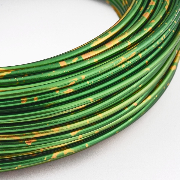 PandaHall Round Aluminum Wire, Lime Green, 12 Gauge, 2mm, about 23m/roll Aluminum Round Green
PandaHall Round Aluminum Wire, Lime Green, 12 Gauge, 2mm, about 23m/roll Aluminum Round Green