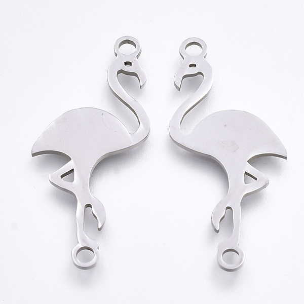 PandaHall 201 Stainless Steel Links connectors, Laser Cut Links, Flamingo Shape, Stainless Steel Color, 28.5x13x1mm, Hole: 1.5mm 201...
PandaHall 201 Stainless Steel Links connectors, Laser Cut Links, Flamingo Shape, Stainless Steel Color, 28.5x13x1mm, Hole: 1.5mm 201...