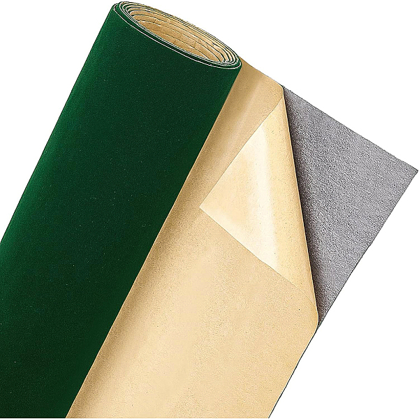 PandaHall BENECREAT Self Adhesive Velvet Flocking Fabric, for Jewelry Drawer Craft Fabric Peel Stick, Dark Green, 25x0.08cm Velvet
PandaHall BENECREAT Self Adhesive Velvet Flocking Fabric, for Jewelry Drawer Craft Fabric Peel Stick, Dark Green, 25x0.08cm Velvet