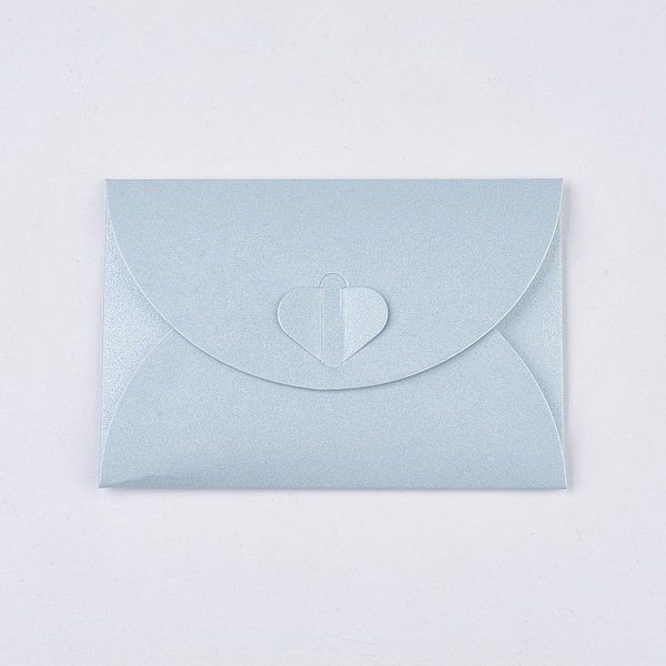 PandaHall Retro Colored Pearl Blank Mini Paper Envelopes, Wedding Party Invitation Envelope, DIY Gift Envelope, Heart, Aqua, 7.2x10.5cm..., Cyan
PandaHall Retro Colored Pearl Blank Mini Paper Envelopes, Wedding Party Invitation Envelope, DIY Gift Envelope, Heart, Aqua, 7.2x10.5cm..., Cyan