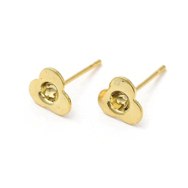 PandaHall Flower 201 Stainless Steel Stud Earring Findings, Earring Settings with 304 Stainless Steel Pins, Real 18K Gold Plated, 7x7.5mm...
PandaHall Flower 201 Stainless Steel Stud Earring Findings, Earring Settings with 304 Stainless Steel Pins, Real 18K Gold Plated, 7x7.5mm...