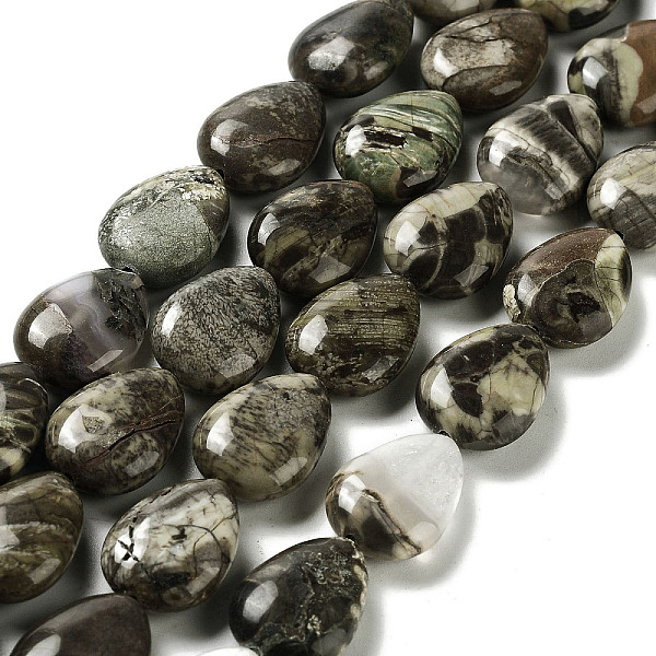 PandaHall Natural Wealth Stone Jasper Beads Strands, Teardrop, 17.5~18x13x6mm, Hole: 1.2mm, about 22pcs/strand, 15.24 inch(38.7cm) Wealth...
PandaHall Natural Wealth Stone Jasper Beads Strands, Teardrop, 17.5~18x13x6mm, Hole: 1.2mm, about 22pcs/strand, 15.24 inch(38.7cm) Wealth...