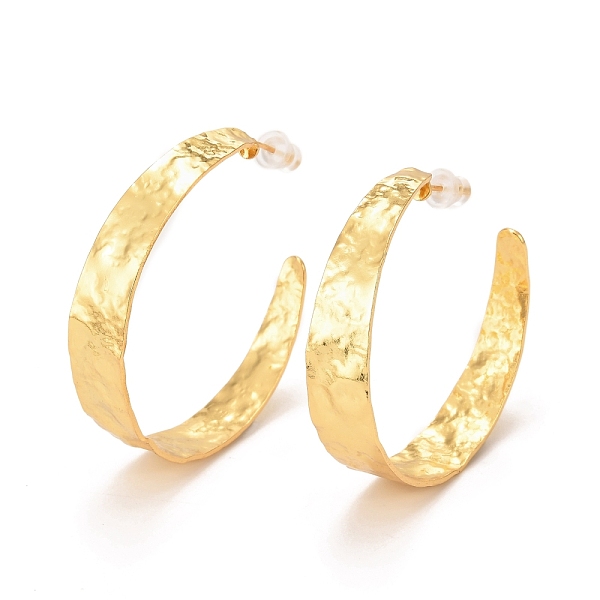PandaHall Brass Stud Earrings, Long-Lasting Plated, Ring, Real 18K Gold Plated, 41x9.5mm, Pin: 0.6mm Brass Ring
PandaHall Brass Stud Earrings, Long-Lasting Plated, Ring, Real 18K Gold Plated, 41x9.5mm, Pin: 0.6mm Brass Ring
