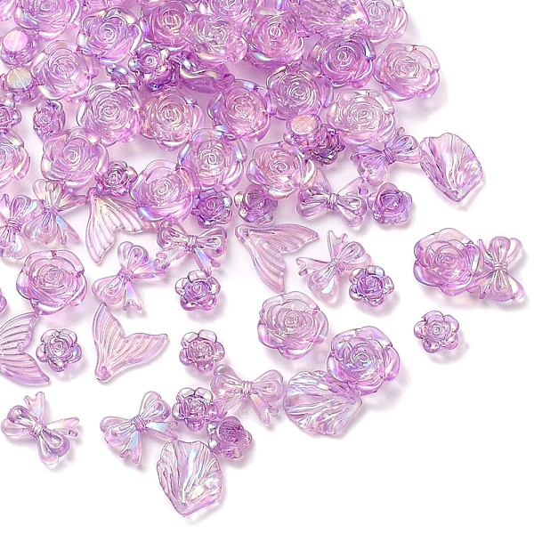 PandaHall DIY Jewelry Making Finding Kit, Incluidng Transparent Acrylic Charms and Beads, AB Color, Mixed Shapes, Orchid, 11~21x12~27x3~7mm..., Purple
PandaHall DIY Jewelry Making Finding Kit, Incluidng Transparent Acrylic Charms and Beads, AB Color, Mixed Shapes, Orchid, 11~21x12~27x3~7mm..., Purple