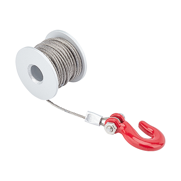 PandaHall Steel Wire with Alloy Trailer Chain Set, Toy Car Accessories, Red, 200x0.05cm Steel Others Red
PandaHall Steel Wire with Alloy Trailer Chain Set, Toy Car Accessories, Red, 200x0.05cm Steel Others Red