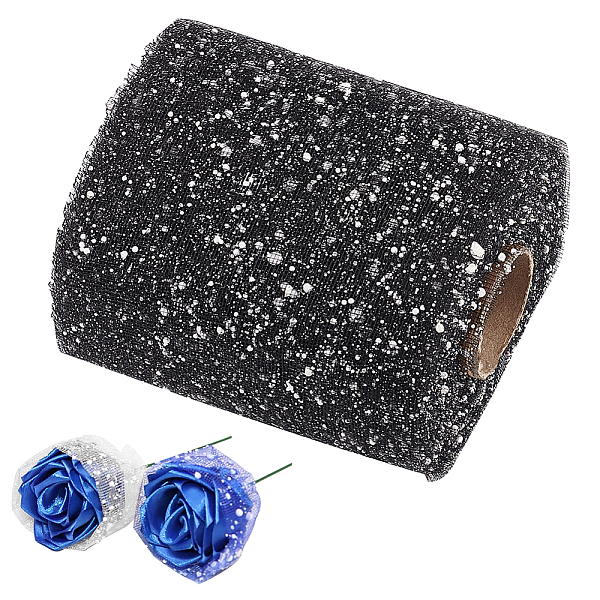 PandaHall Deco Mesh Ribbons, Tulle Fabric, Tulle Roll Spool Fabric For Skirt Making, Black, 15cm, about 20 yards/roll Nylon Black
PandaHall Deco Mesh Ribbons, Tulle Fabric, Tulle Roll Spool Fabric For Skirt Making, Black, 15cm, about 20 yards/roll Nylon Black