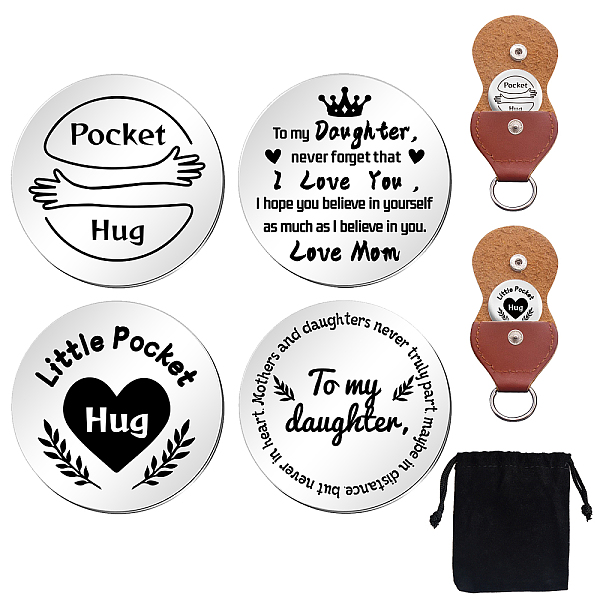PandaHall Globleland Encouragement To Daughter Theme Flat Round Double-Sided Engraved Stainless Steel Commemorative Decision Maker Coin Set...
PandaHall Globleland Encouragement To Daughter Theme Flat Round Double-Sided Engraved Stainless Steel Commemorative Decision Maker Coin Set...