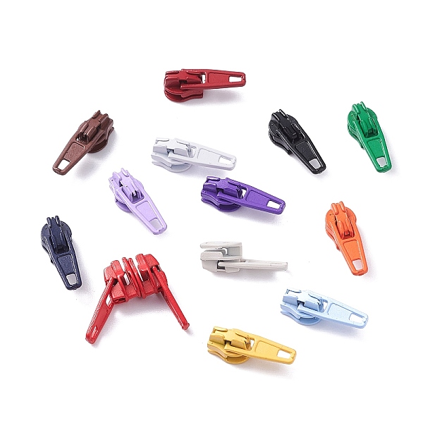 PandaHall Alloy Invisible Zipper Pull Slider Head, for Clothes DIY Sewing Accessories, Mixed Color, 2x0.75x0.7cm Alloy Multicolor
PandaHall Alloy Invisible Zipper Pull Slider Head, for Clothes DIY Sewing Accessories, Mixed Color, 2x0.75x0.7cm Alloy Multicolor
