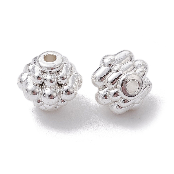 PandaHall Alloy Spacer Beads, Flower, Long-Lasting Plated, Silver, 8x7.5mm, Hole: 1.4mm Alloy Flower
PandaHall Alloy Spacer Beads, Flower, Long-Lasting Plated, Silver, 8x7.5mm, Hole: 1.4mm Alloy Flower