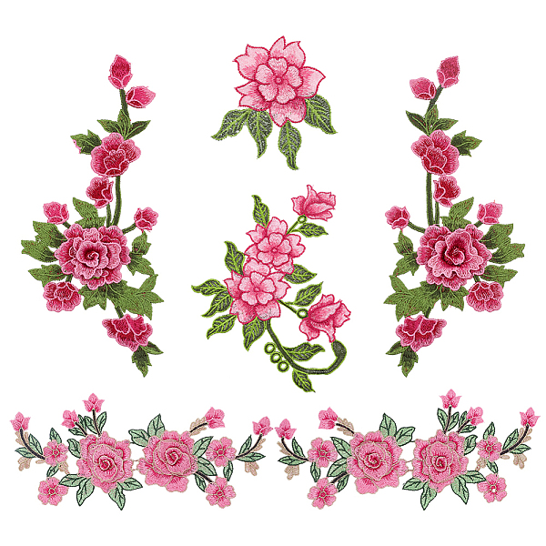 PandaHall FINGERINSPIRE 6PCS Embroidery Peony Sew On Patch 3Styles 3D Pink Flora with Leaves Fabric Patch Polyester Embroidered Appliques..., Multicolor
PandaHall FINGERINSPIRE 6PCS Embroidery Peony Sew On Patch 3Styles 3D Pink Flora with Leaves Fabric Patch Polyester Embroidered Appliques..., Multicolor