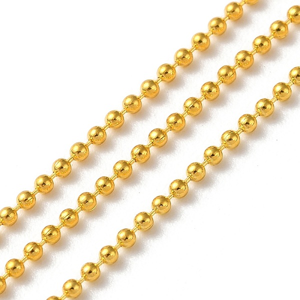 PandaHall Brass Ball Chains, Long-Lasting Plated, Soldered, Cadmium Free & Nickel Free & Lead Free, Golden, 1.2mm Brass
PandaHall Brass Ball Chains, Long-Lasting Plated, Soldered, Cadmium Free & Nickel Free & Lead Free, Golden, 1.2mm Brass