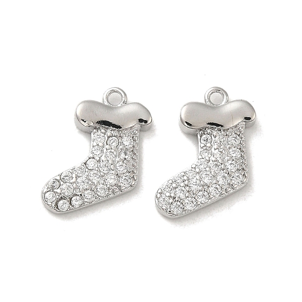 PandaHall Brass Micro Pave Cubic Zirconia Pendants, Socks, Real Platinum Plated, 13x11x2mm, Hole: 1.2mm Brass+Cubic Zirconia Christmas..., Clear
PandaHall Brass Micro Pave Cubic Zirconia Pendants, Socks, Real Platinum Plated, 13x11x2mm, Hole: 1.2mm Brass+Cubic Zirconia Christmas..., Clear