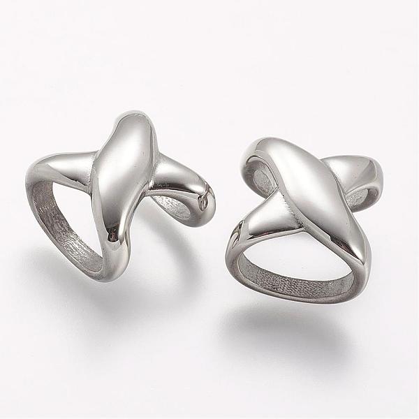 PandaHall 304 Stainless Steel Slide Charms, X shape, Stainless Steel Color, 16.5x17x12mm, Hole: 8x12.5mm 304 Stainless Steel Letter
PandaHall 304 Stainless Steel Slide Charms, X shape, Stainless Steel Color, 16.5x17x12mm, Hole: 8x12.5mm 304 Stainless Steel Letter