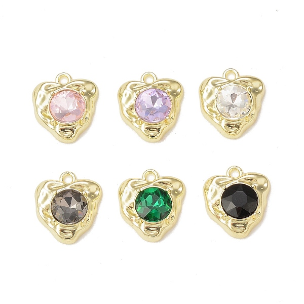 PandaHall Rack Plating Alloy Glass Pendants, Golden, Heart Charms, Mixed Color, 17.5x15.5x5.5mm, Hole: 1.8mm Alloy+Glass Heart Multicolor
PandaHall Rack Plating Alloy Glass Pendants, Golden, Heart Charms, Mixed Color, 17.5x15.5x5.5mm, Hole: 1.8mm Alloy+Glass Heart Multicolor