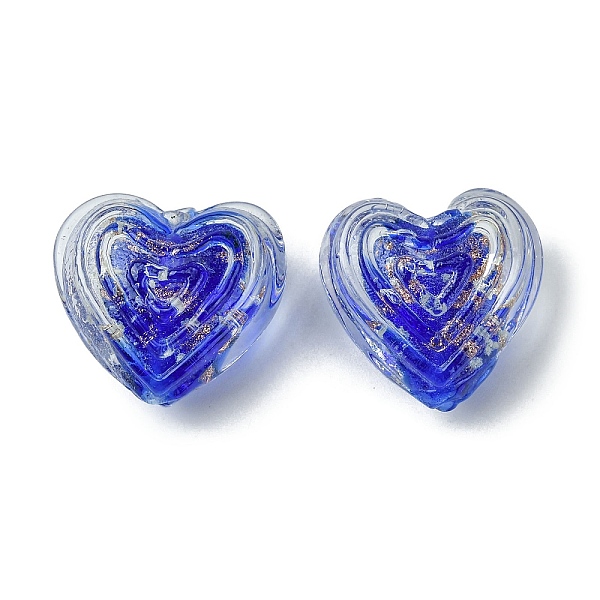 PandaHall Luminous Handmade Gold Sand Lampwork Beads, Glow in the Dark, Heart, Blue, 19x21x12mm, Hole: 1.5mm Lampwork Heart Blue
PandaHall Luminous Handmade Gold Sand Lampwork Beads, Glow in the Dark, Heart, Blue, 19x21x12mm, Hole: 1.5mm Lampwork Heart Blue
