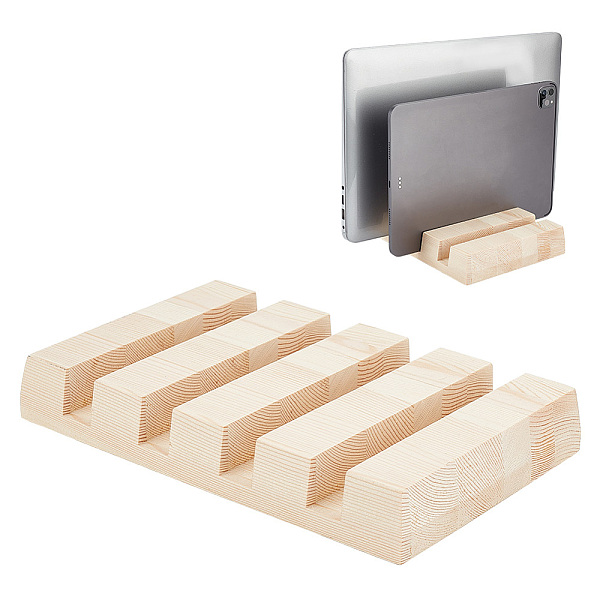 PandaHall 4-Slot Rectangle Wood Jewelry Slotted Display Stands, Wooden Jewelry Organizer Holder for Rings, Earring Display Cards and Photo...
PandaHall 4-Slot Rectangle Wood Jewelry Slotted Display Stands, Wooden Jewelry Organizer Holder for Rings, Earring Display Cards and Photo...