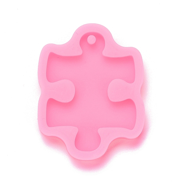 PandaHall Puzzle Piece Pendant Silicone Molds, Resin Casting Molds, for UV Resin & Epoxy Resin Jewelry Making, Hot Pink, 73x53x9mm, Hole...
PandaHall Puzzle Piece Pendant Silicone Molds, Resin Casting Molds, for UV Resin & Epoxy Resin Jewelry Making, Hot Pink, 73x53x9mm, Hole...