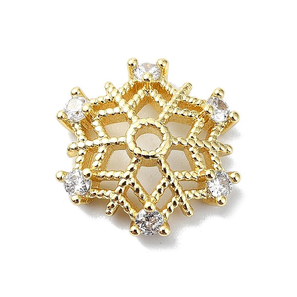 PandaHall Rack Plating Brass Micro Pave Clear Cubic Zirconia Bead Cap, Long-Lasting Plated, Flower, Real 18K Gold Plated, 13.5x13.5x3mm...
PandaHall Rack Plating Brass Micro Pave Clear Cubic Zirconia Bead Cap, Long-Lasting Plated, Flower, Real 18K Gold Plated, 13.5x13.5x3mm...