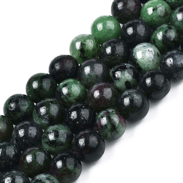 PandaHall Natural Ruby in Zoisite Beads Strands, Round, 8mm, Hole: 1mm, about 50pcs/strand, 15.7 inch Ruby in Zoisite Round
PandaHall Natural Ruby in Zoisite Beads Strands, Round, 8mm, Hole: 1mm, about 50pcs/strand, 15.7 inch Ruby in Zoisite Round