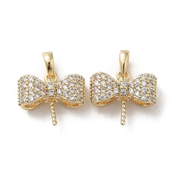 PandaHall Brass Micro Pave Cubic Zirconia Pendants, Bowknot, Real 18K Gold Plated, 9.5x10.5x4mm, Hole: 3x1.7mm Brass+Cubic Zirconia Bowknot..., Clear
PandaHall Brass Micro Pave Cubic Zirconia Pendants, Bowknot, Real 18K Gold Plated, 9.5x10.5x4mm, Hole: 3x1.7mm Brass+Cubic Zirconia Bowknot..., Clear