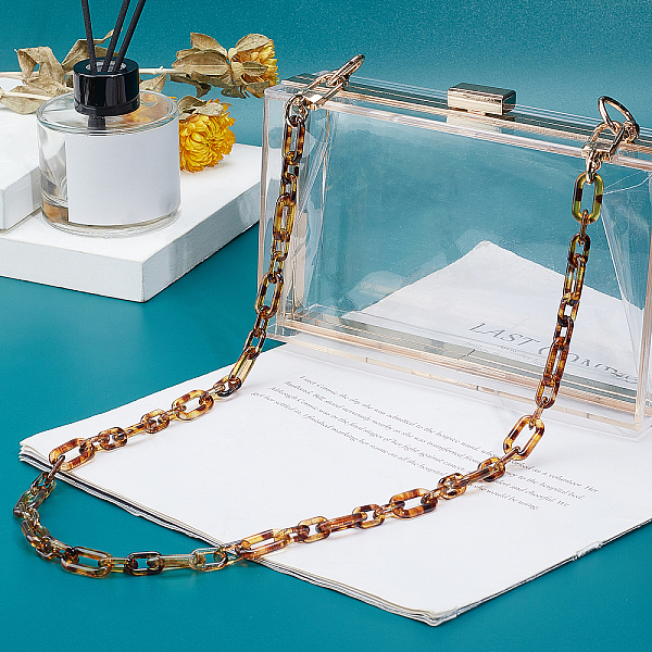 PandaHall DIY Bag Chains Making Kits, Including Handmade Acrylic Figaro Chains and Zinc Alloy Swivel Clasps, Mixed Color, Link..., Multicolor
PandaHall DIY Bag Chains Making Kits, Including Handmade Acrylic Figaro Chains and Zinc Alloy Swivel Clasps, Mixed Color, Link..., Multicolor