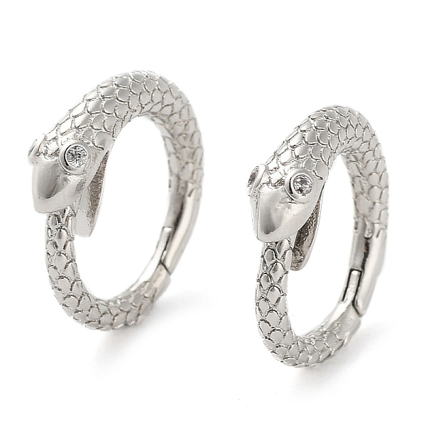 PandaHall Snake Rack Plating Brass with Cubic Zirconia Twister Clasp, Long-Lasting Plated, Lead Free & Cadmium Free, Platinum..., Clear
PandaHall Snake Rack Plating Brass with Cubic Zirconia Twister Clasp, Long-Lasting Plated, Lead Free & Cadmium Free, Platinum..., Clear