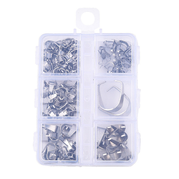 PandaHall 6 Styles 201 Stainless Steel & 304 Stainless Steel Snap On Bails, with Clear Rectangle 6 Compartments Polypropylene(PP) Bead...
PandaHall 6 Styles 201 Stainless Steel & 304 Stainless Steel Snap On Bails, with Clear Rectangle 6 Compartments Polypropylene(PP) Bead...