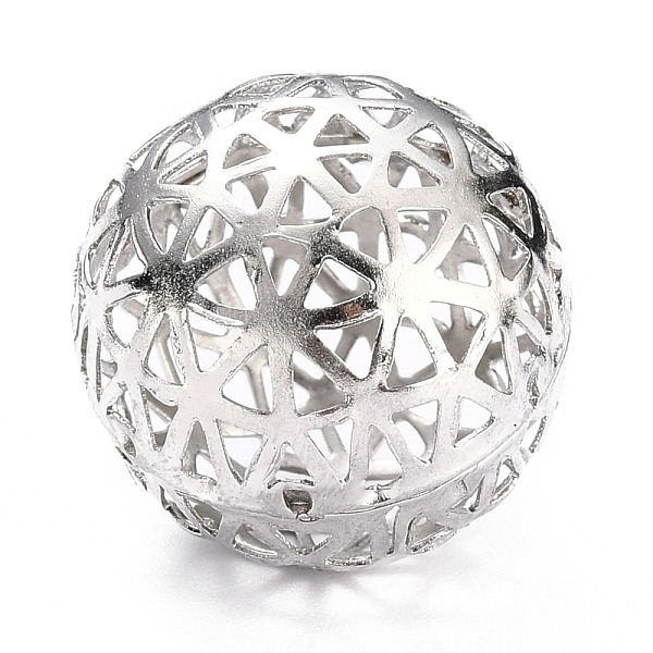 PandaHall 304 Stainless Steel Filigree Hollow Beads, Round, Stainless Steel Color, 21x20.5mm 304 Stainless Steel Round
PandaHall 304 Stainless Steel Filigree Hollow Beads, Round, Stainless Steel Color, 21x20.5mm 304 Stainless Steel Round
