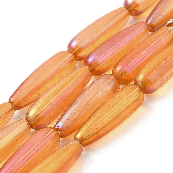 PandaHall Glass Beads Strands, Teardrop, Sandy Brown, 21x6mm, Hole: 1.2mm, about 39pcs/strand, 31.54 inch(80.1cm) Glass Teardrop
PandaHall Glass Beads Strands, Teardrop, Sandy Brown, 21x6mm, Hole: 1.2mm, about 39pcs/strand, 31.54 inch(80.1cm) Glass Teardrop