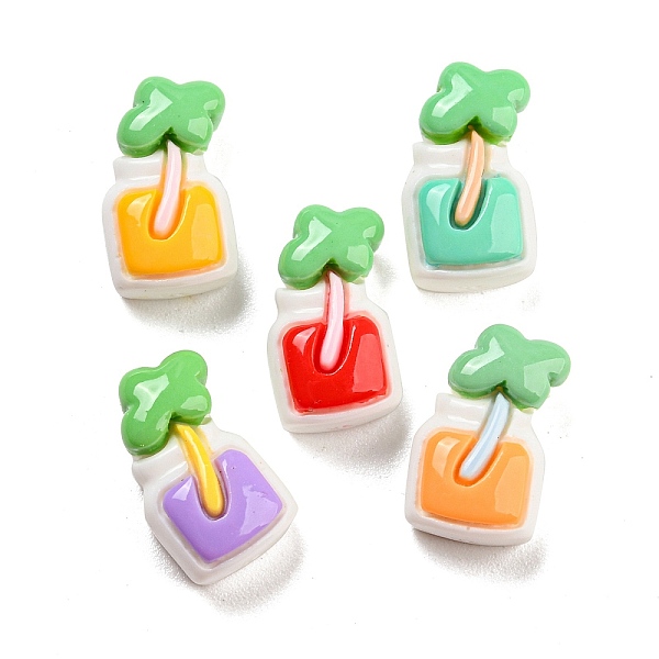 PandaHall Opaque Resin Cabochons, Clover, Mixed Color, 13.5x8.5x5.5mm Resin Clover Multicolor
PandaHall Opaque Resin Cabochons, Clover, Mixed Color, 13.5x8.5x5.5mm Resin Clover Multicolor
