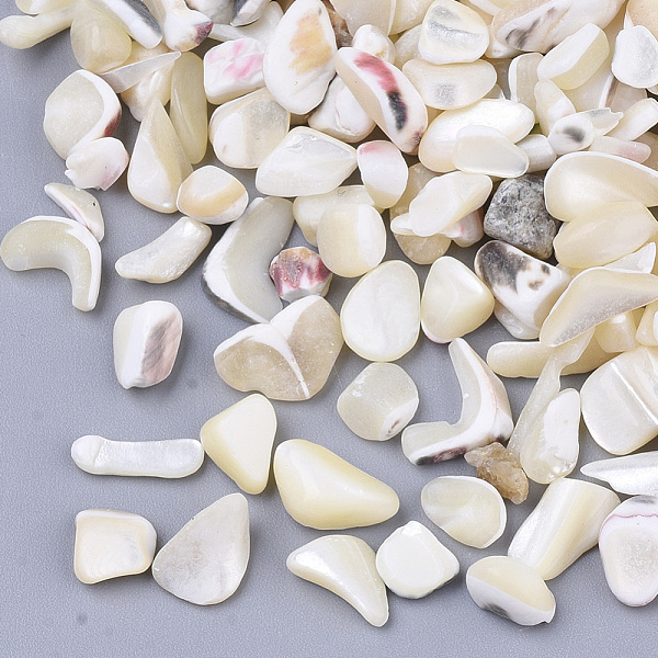 PandaHall Sea Shell Beads, Undrilled/No Hole Beads, Chip, Seashell Color, 2~13x2~7x1~7mm Other Sea Shell Chip
PandaHall Sea Shell Beads, Undrilled/No Hole Beads, Chip, Seashell Color, 2~13x2~7x1~7mm Other Sea Shell Chip