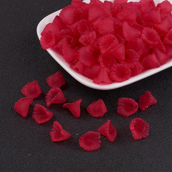 PandaHall Transparent Acrylic Beads, Frosted, Flower, Dyed, FireBrick, 12x12x1.8mm, Hole: 1.5mm, about 1900pcs/500g Acrylic Flower Red
PandaHall Transparent Acrylic Beads, Frosted, Flower, Dyed, FireBrick, 12x12x1.8mm, Hole: 1.5mm, about 1900pcs/500g Acrylic Flower Red