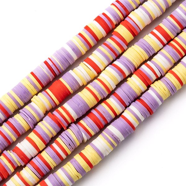 PandaHall Handmade Polymer Clay Beads Strands, for DIY Jewelry Crafts Supplies, Heishi Beads, Disc/Flat Round, Orange Red, 8x1mm, Hole: 2mm...
PandaHall Handmade Polymer Clay Beads Strands, for DIY Jewelry Crafts Supplies, Heishi Beads, Disc/Flat Round, Orange Red, 8x1mm, Hole: 2mm...