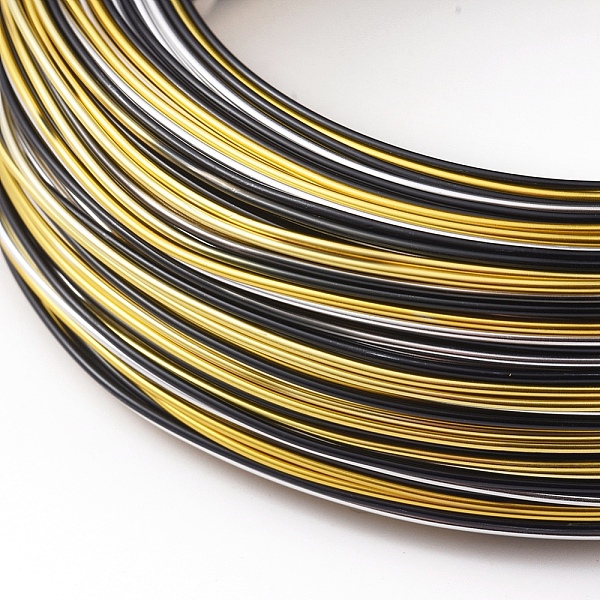 PandaHall Round Aluminum Wire, Colorful, 18 Gauge, 1mm, about 93.6m/roll Aluminum Round
PandaHall Round Aluminum Wire, Colorful, 18 Gauge, 1mm, about 93.6m/roll Aluminum Round