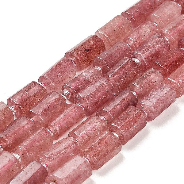 PandaHall Natural Strawberry Quartz Beads Strands, with Seed Beads, Faceted Column, 9~11x6~7.5x6~7.5mm, Hole: 1.2mm, about 30pcs/strand...
PandaHall Natural Strawberry Quartz Beads Strands, with Seed Beads, Faceted Column, 9~11x6~7.5x6~7.5mm, Hole: 1.2mm, about 30pcs/strand...