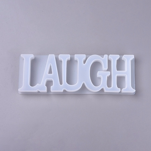 PandaHall DIY Word Laugh Silicone Molds, Resin Casting Molds, For UV Resin, Epoxy Resin Jewelry Making, White, 256x86x23mm, Inner Diameter...
PandaHall DIY Word Laugh Silicone Molds, Resin Casting Molds, For UV Resin, Epoxy Resin Jewelry Making, White, 256x86x23mm, Inner Diameter...