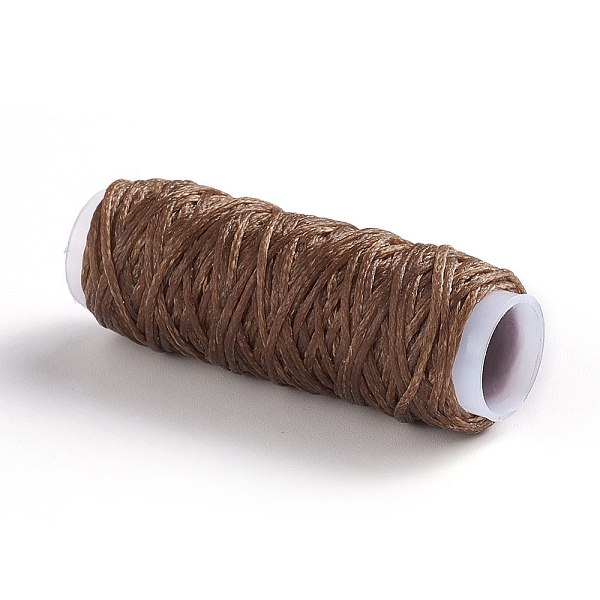 PandaHall Waxed Polyester Cord, for Jewelry Making, Sienna, 0.8mm, about 30m/roll Waxed Polyester Cord Flat Brown
PandaHall Waxed Polyester Cord, for Jewelry Making, Sienna, 0.8mm, about 30m/roll Waxed Polyester Cord Flat Brown