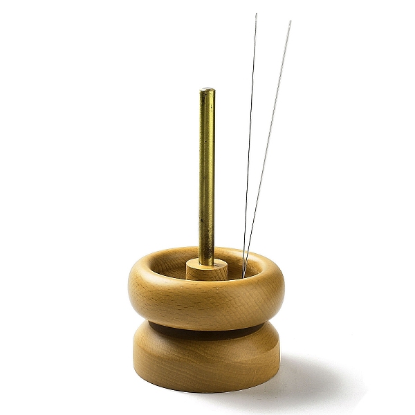 PandaHall (Defective Closeout Sale: Axle Rusting), Wooden Manual Seed Bead Spinner Holder, Speedy Bead Loader, for Stringing Beads Quickly..., Gold
PandaHall (Defective Closeout Sale: Axle Rusting), Wooden Manual Seed Bead Spinner Holder, Speedy Bead Loader, for Stringing Beads Quickly..., Gold