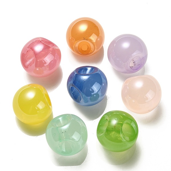 PandaHall Opaque Acrylic Beads, Round, Top Drilled, Mixed Color, 19x19x19mm, Hole: 3mm Acrylic Round Multicolor
PandaHall Opaque Acrylic Beads, Round, Top Drilled, Mixed Color, 19x19x19mm, Hole: 3mm Acrylic Round Multicolor