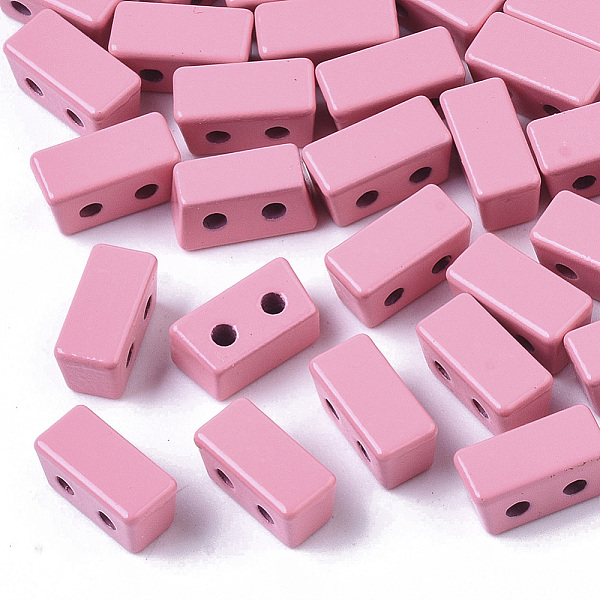 PandaHall Spray Painted Alloy Multi-Strand Links, Cadmium Free & Lead Free, For Tile Elastic Bracelets Making, Trapezoid, Pink, 8x4x4.5mm...
PandaHall Spray Painted Alloy Multi-Strand Links, Cadmium Free & Lead Free, For Tile Elastic Bracelets Making, Trapezoid, Pink, 8x4x4.5mm...