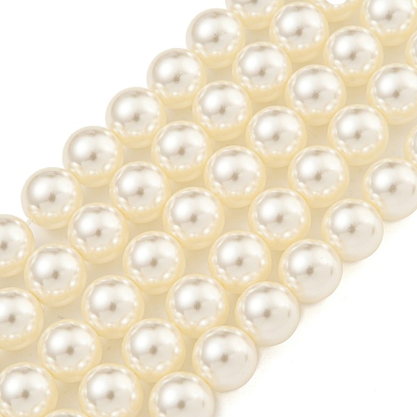 PandaHall Glass Pearl Beads Strands, Round, Bisque, 8mm, Hole: 0.6mm, about 51pcs/strand, 15.98''(40.6cm) Glass Round Orange
PandaHall Glass Pearl Beads Strands, Round, Bisque, 8mm, Hole: 0.6mm, about 51pcs/strand, 15.98''(40.6cm) Glass Round Orange