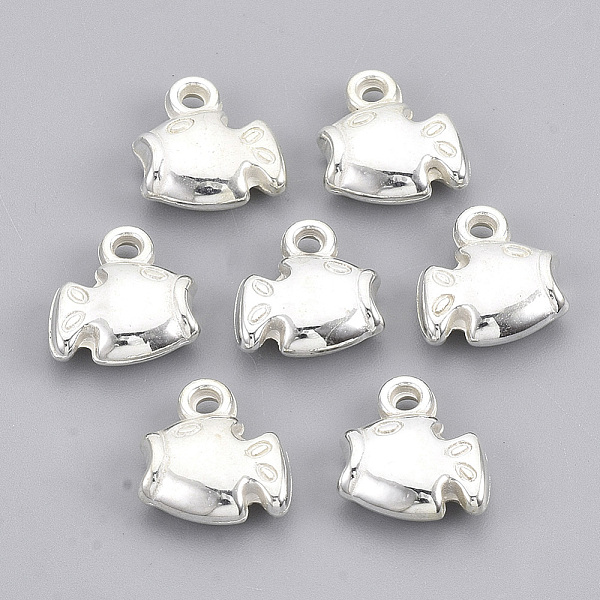 PandaHall CCB Plastic Charms, Fish, Silver Color Plated, 11.5x11x4mm, Hole: 1.6mm, about 1710pcs/500g. Plastic Fish Silver
PandaHall CCB Plastic Charms, Fish, Silver Color Plated, 11.5x11x4mm, Hole: 1.6mm, about 1710pcs/500g. Plastic Fish Silver