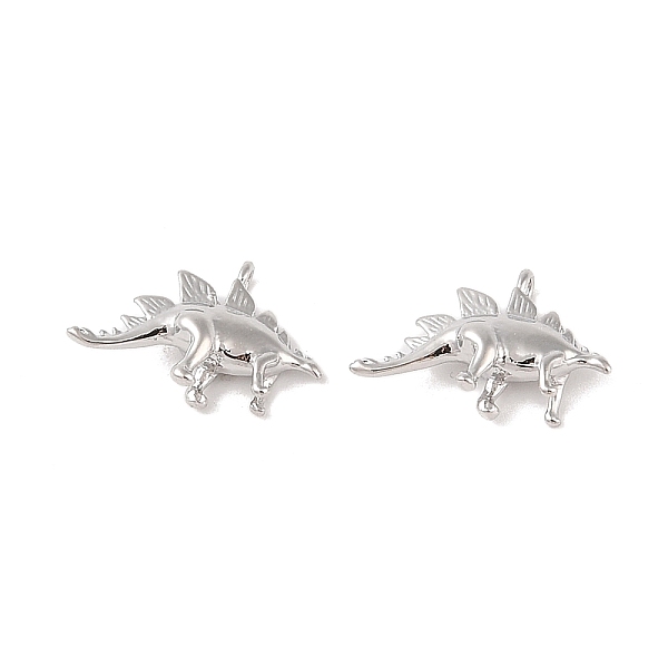 PandaHall Brass Pendants, Dinosaur, Real Platinum Plated, 11x4x17mm, Hole: 1.2mm Brass Dinosaur
PandaHall Brass Pendants, Dinosaur, Real Platinum Plated, 11x4x17mm, Hole: 1.2mm Brass Dinosaur