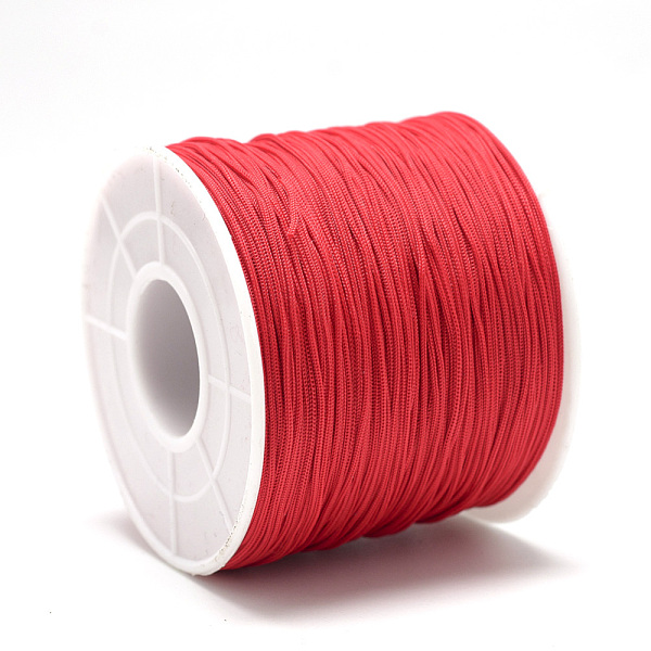 PandaHall Polyester Cords, Red, 0.5~0.6mm, about 131.23~142.16 yards(120~130m)/roll Polyester Red
PandaHall Polyester Cords, Red, 0.5~0.6mm, about 131.23~142.16 yards(120~130m)/roll Polyester Red