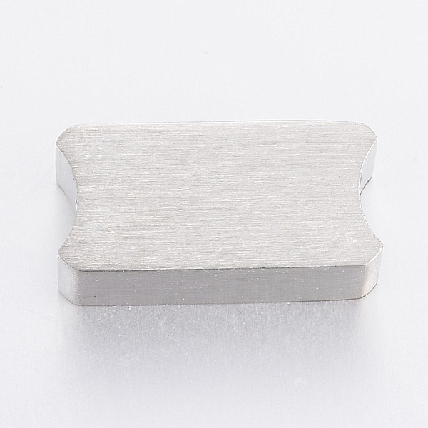 PandaHall 304 Stainless Steel Beads, Drawbench, Rectangle, Stainless Steel Color, 20x10x6mm, Hole: 2mm 304 Stainless Steel Rectangle
PandaHall 304 Stainless Steel Beads, Drawbench, Rectangle, Stainless Steel Color, 20x10x6mm, Hole: 2mm 304 Stainless Steel Rectangle