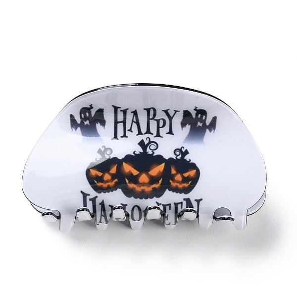 PandaHall Hallowmeen PVC Claw Hair Clips, with Iron Findings, Hair Accessories for Women Girls Thick Hair, Pumpkin, 47x85x44mm PVC Pumpkin
PandaHall Hallowmeen PVC Claw Hair Clips, with Iron Findings, Hair Accessories for Women Girls Thick Hair, Pumpkin, 47x85x44mm PVC Pumpkin